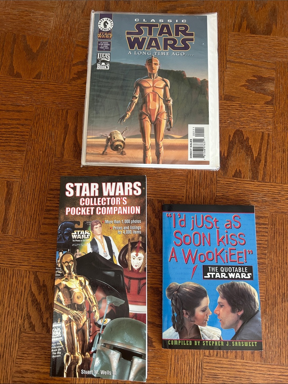 Set of 3 Star Wars must have books for the fan or collector